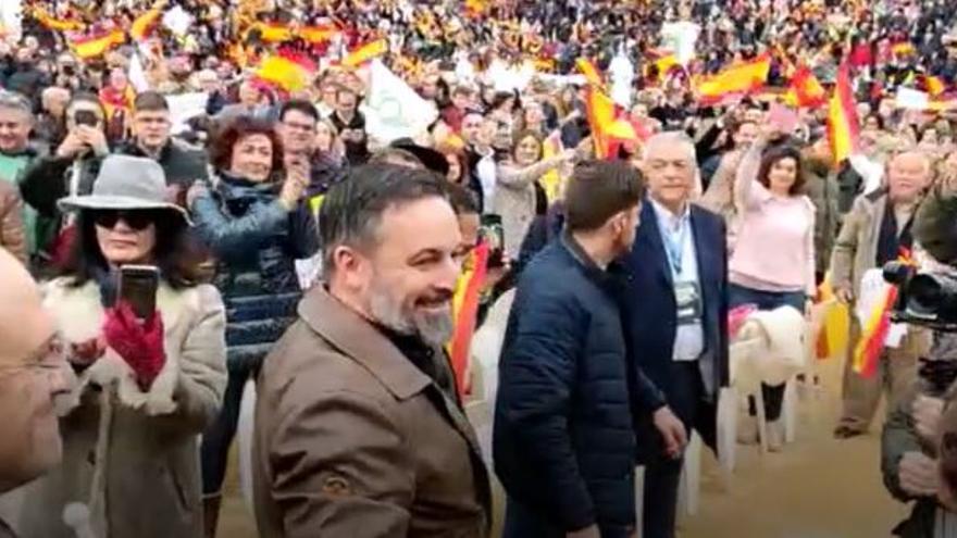 Entrada de Abascal a la Plaza de Toros de Murcia