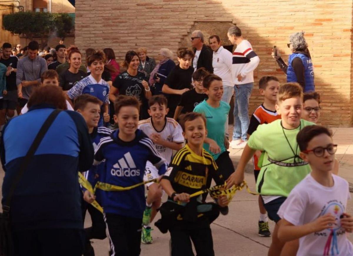 Los más pequeños disfrutaron en un ambiente deportivo y saludable. | SERVICIO ESPECIAL