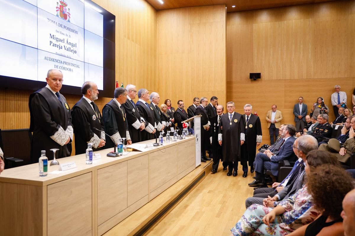 Toma de posesión del nuevo presidente de la Audiencia Provincial