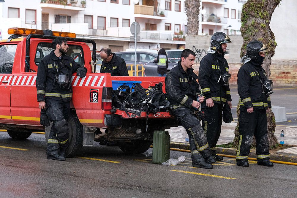 Incendio en los Juzgados de Ibiza