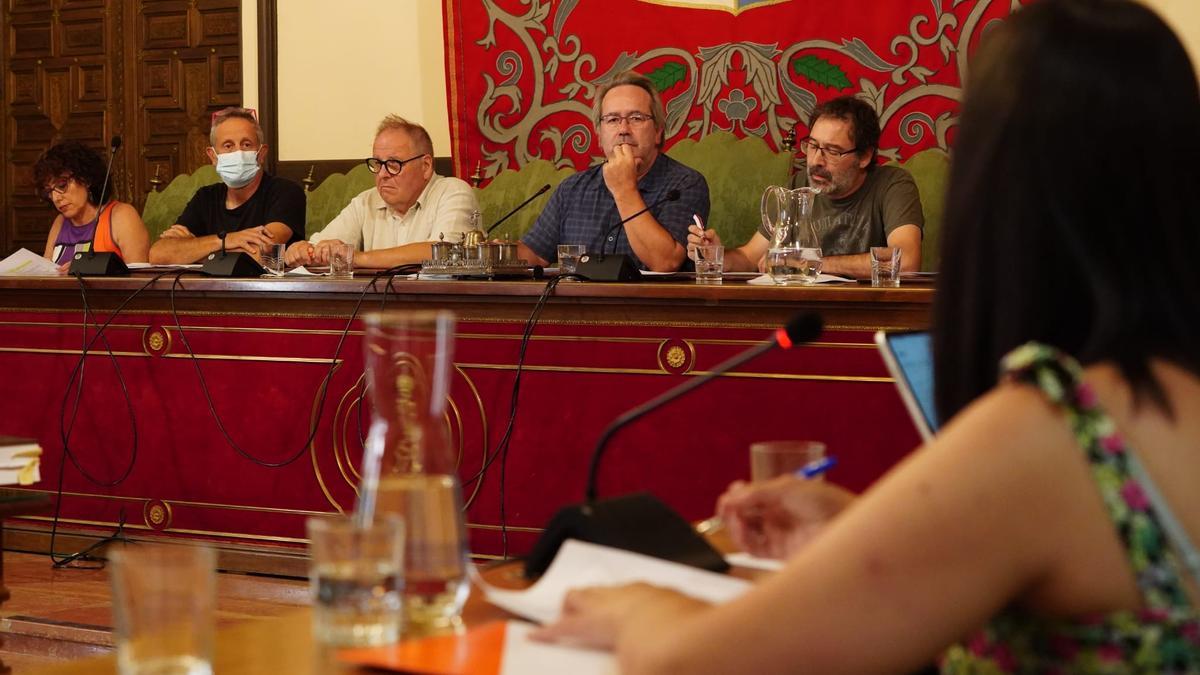 Guarido, durante una intervención de Cruz Lucas