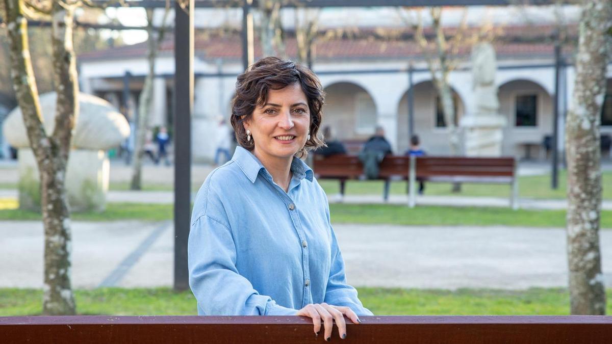 Sandra González, alcaldesa de Tomiño y candidata del BNG a la reelección