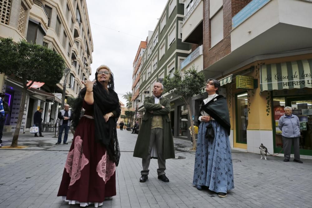 Ars Creatio rememoró este fin de semana con un recorrido teatralizado por Torrevieja el 190 aniversario del terremoto que asoló la comarca de la Vega Baja el 21 de marzo de 1829. Horas después de la r