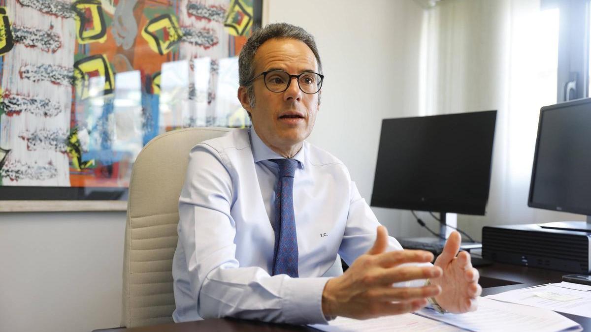Nacho Cuesta, concejal de Planeamiento, Gestión Urbanística y Proyectos Estratégicos del Ayuntamiento de Oviedo.