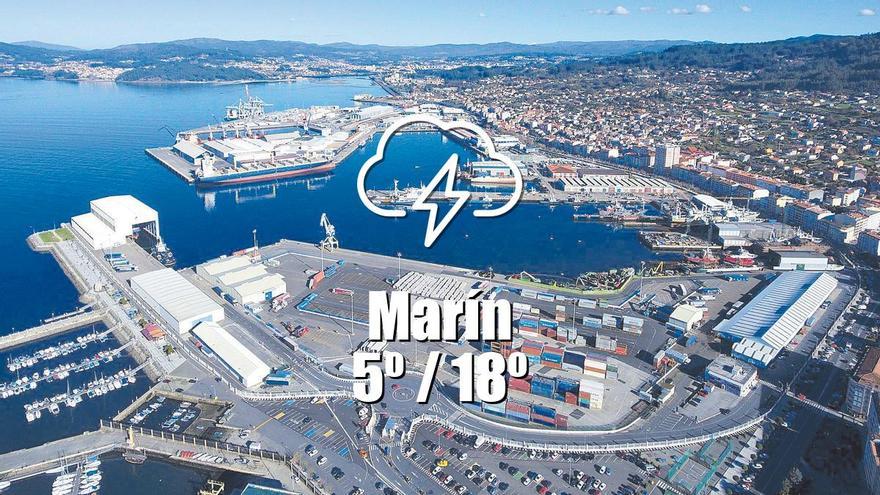 El tiempo en Marín: previsión meteorológica para hoy, lunes 29 de abril
