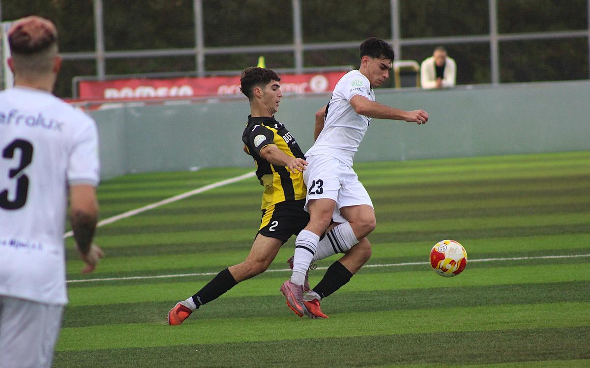 El Roda empezó mal el partido y cuando reaccionó fue demasiado tarde.