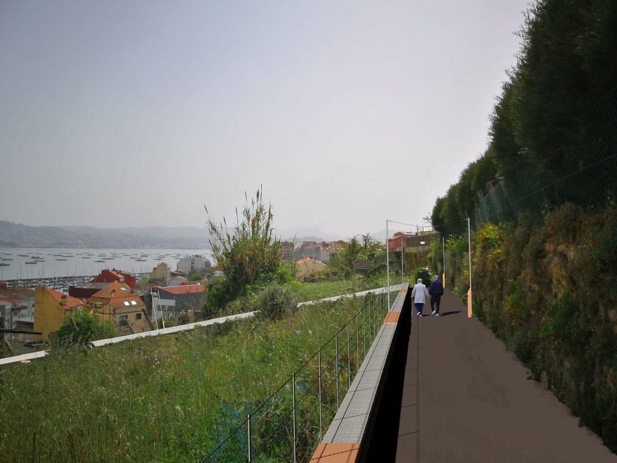 Propuesta de mejora para el sendero de A Lagarteira. / Arq.
