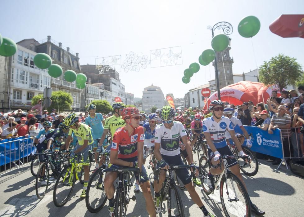 La Vuelta 2016 abarrota Betanzos