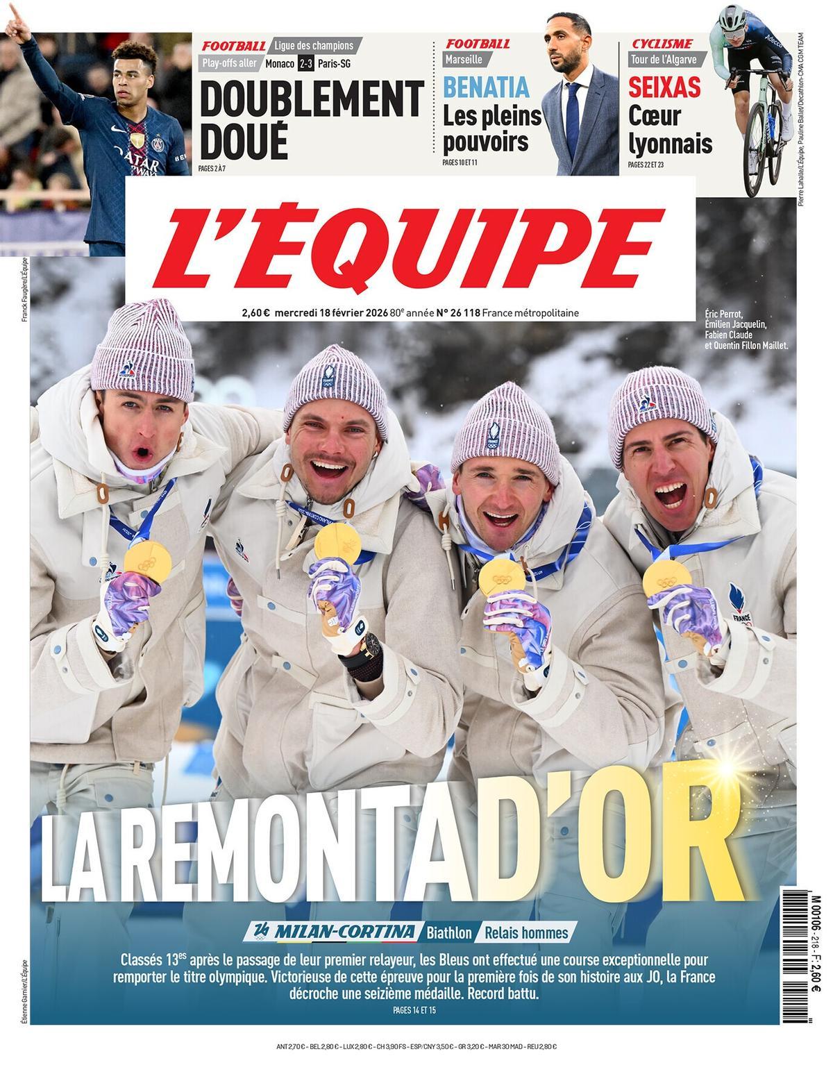 Las portadas de la prensa deportiva de hoy