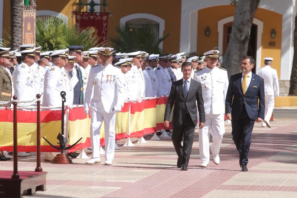 La Armada rinde homenaje a los que dieron su vida por España en el día de la Virgen del Carmen