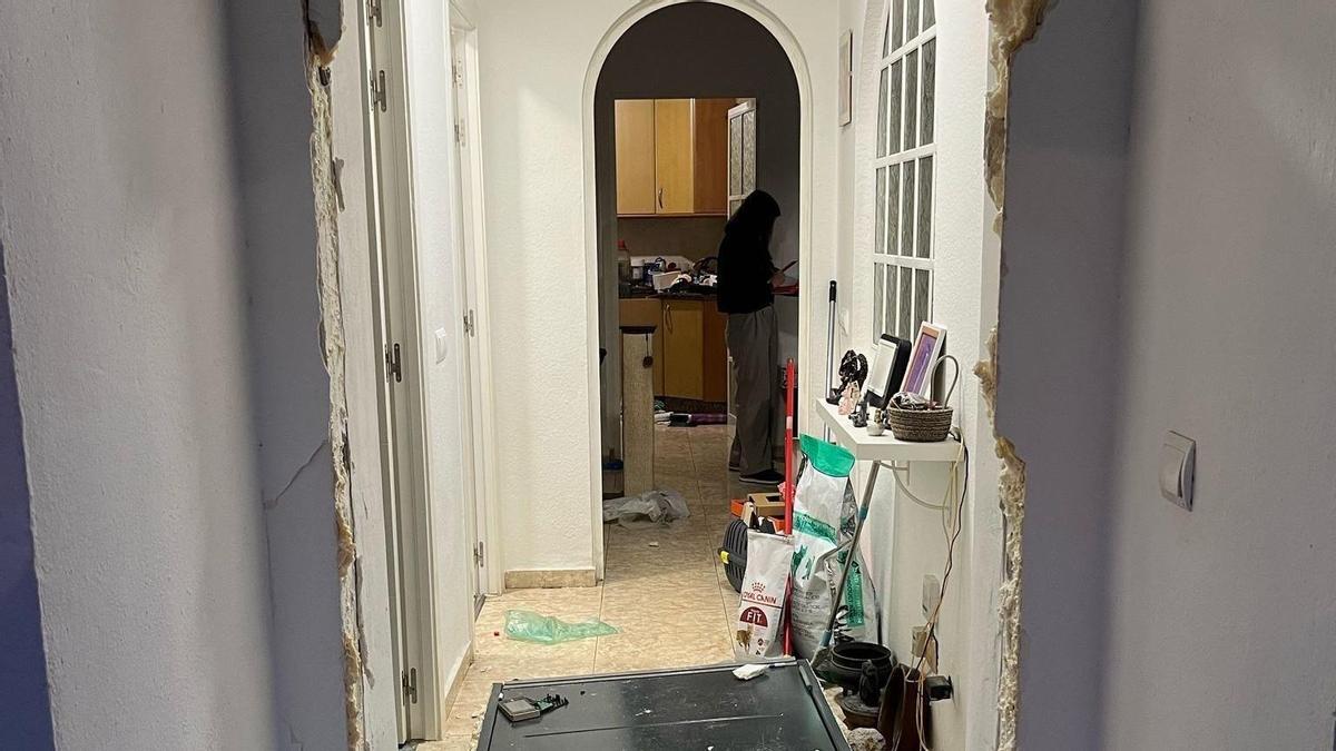Un detenido al desarticular un punto de venta de cocaína en una zona residencial de Mijas.