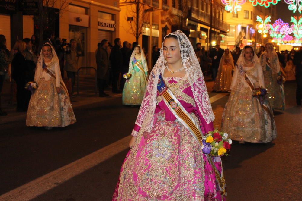 Así desfiló Clara María Parejo en la Ofrenda