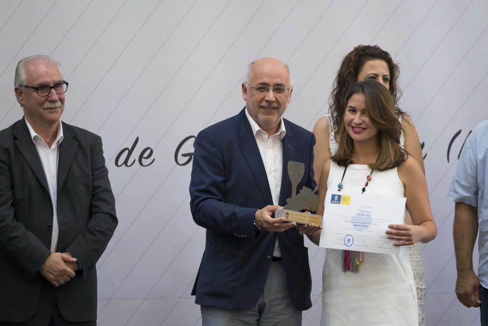 Entrega de premios a los mejores quesos y vinos de Gran Canaria