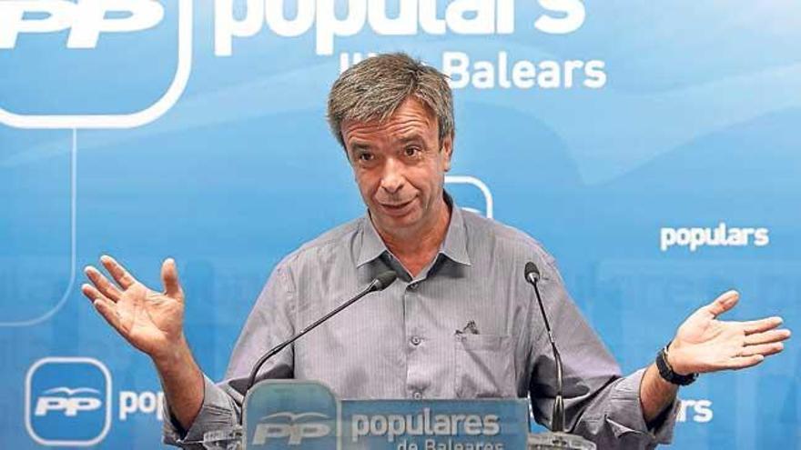 Miquel Vidal, presidente del PP balear.