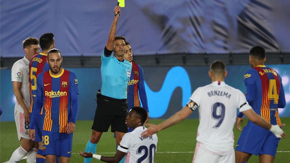 Gil Manzano, en el clásico