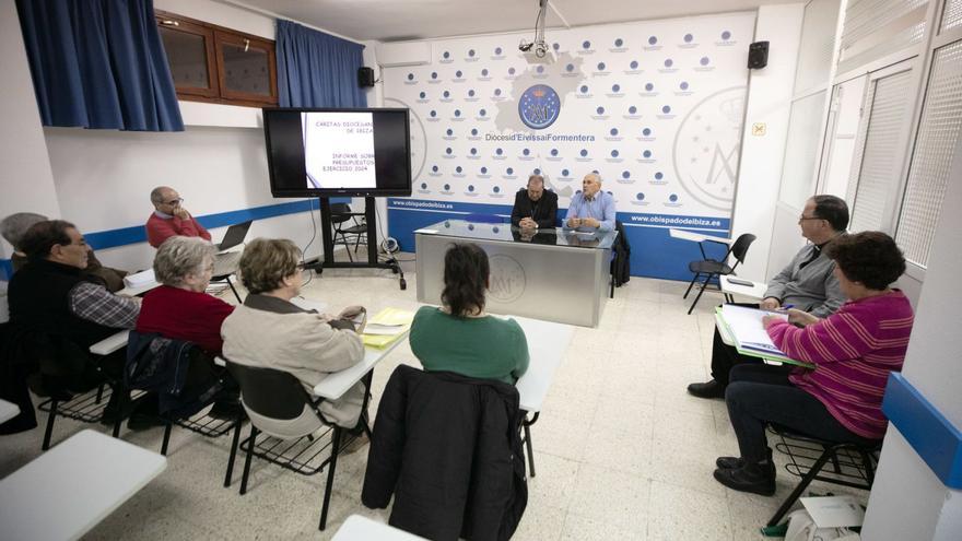 Reunión de la Asamblea General Ordinaria de Cáritas Ibiza. | VICENT MARÍ