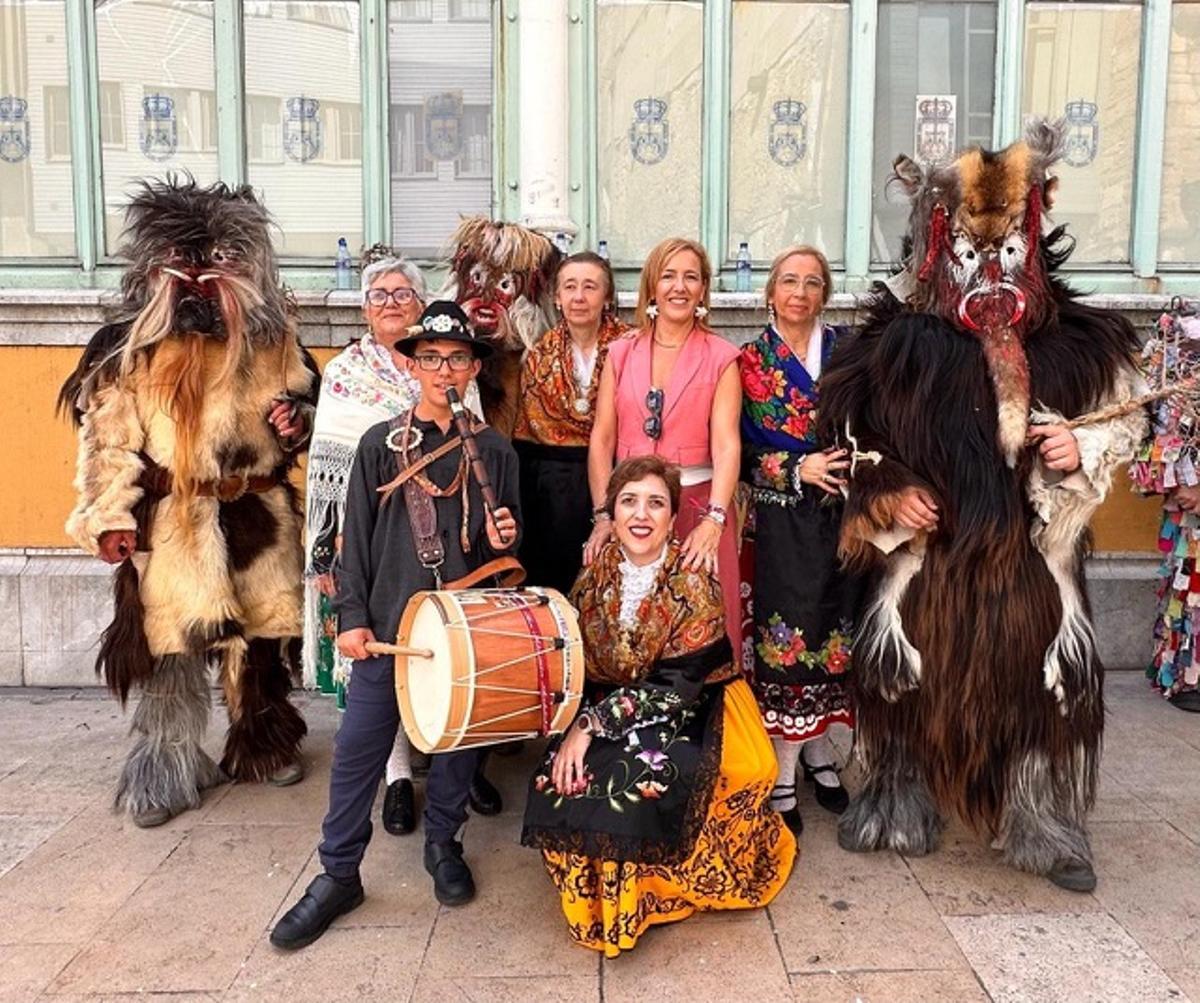 Galería | Jarramplas y Las Carantoñas, en Oviedo