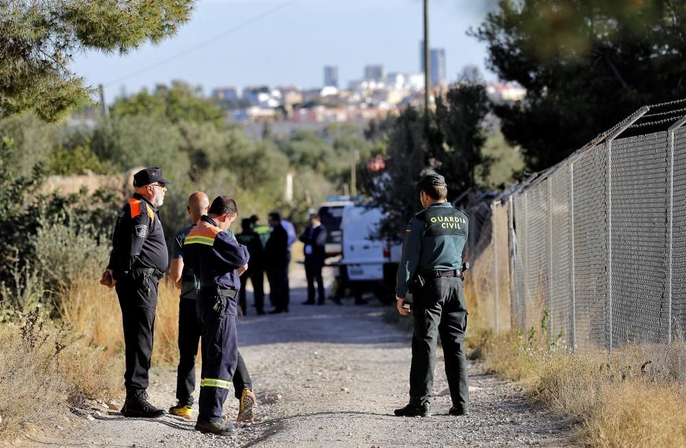 Batida de búsqueda de los menores desaparecidos.