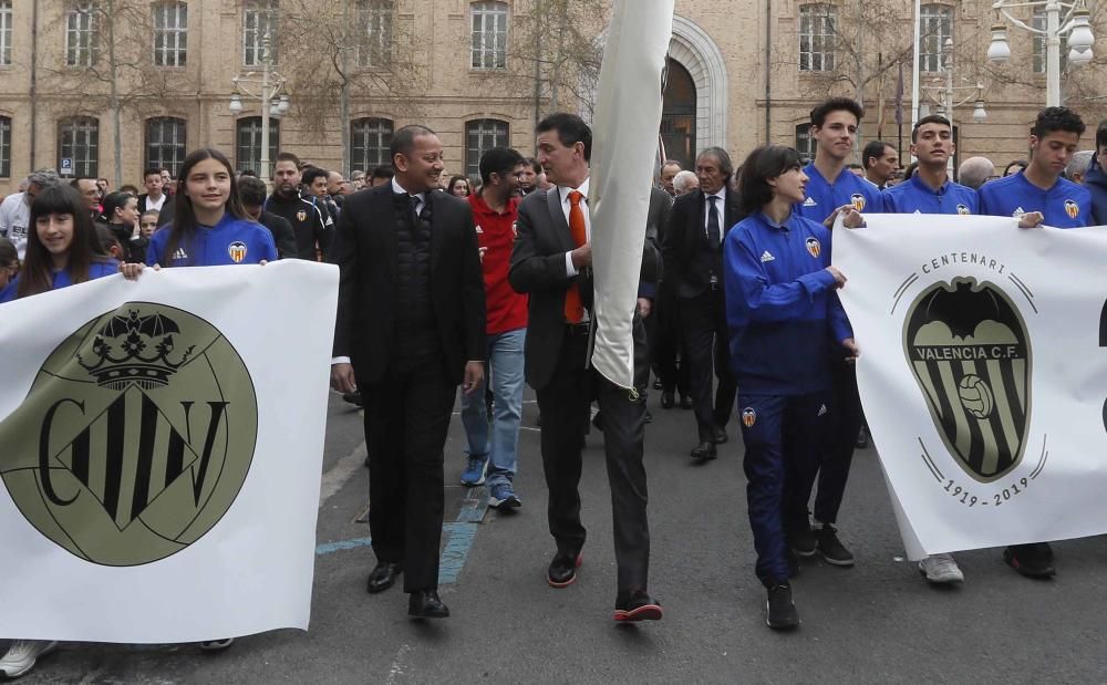 La afición en la celebración del Centenario