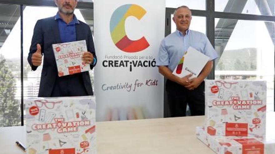 Josep Lagares i Miquel Àngel Oliva, ahir presentant la jornada.