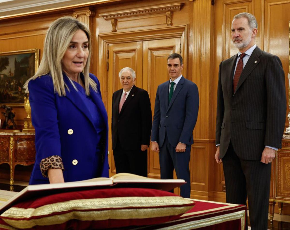 Una dirigent "batalladora" i propera a Sánchez en el territori de Page