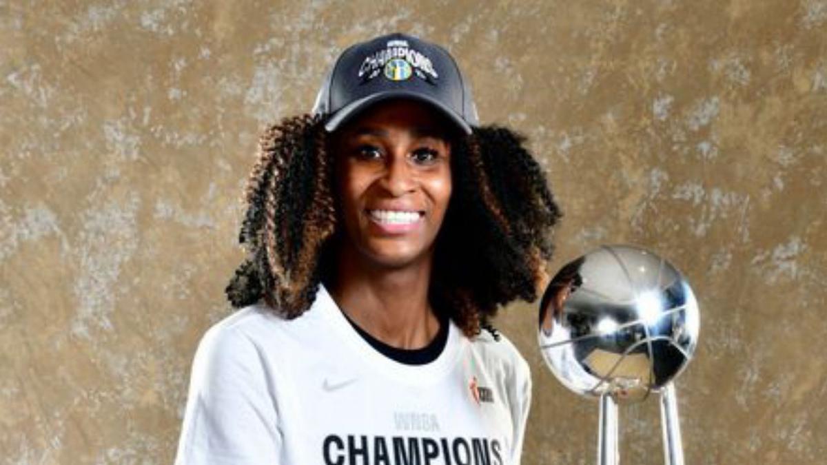 Ndour, campeona de la WNBA. | | LP/DLP
