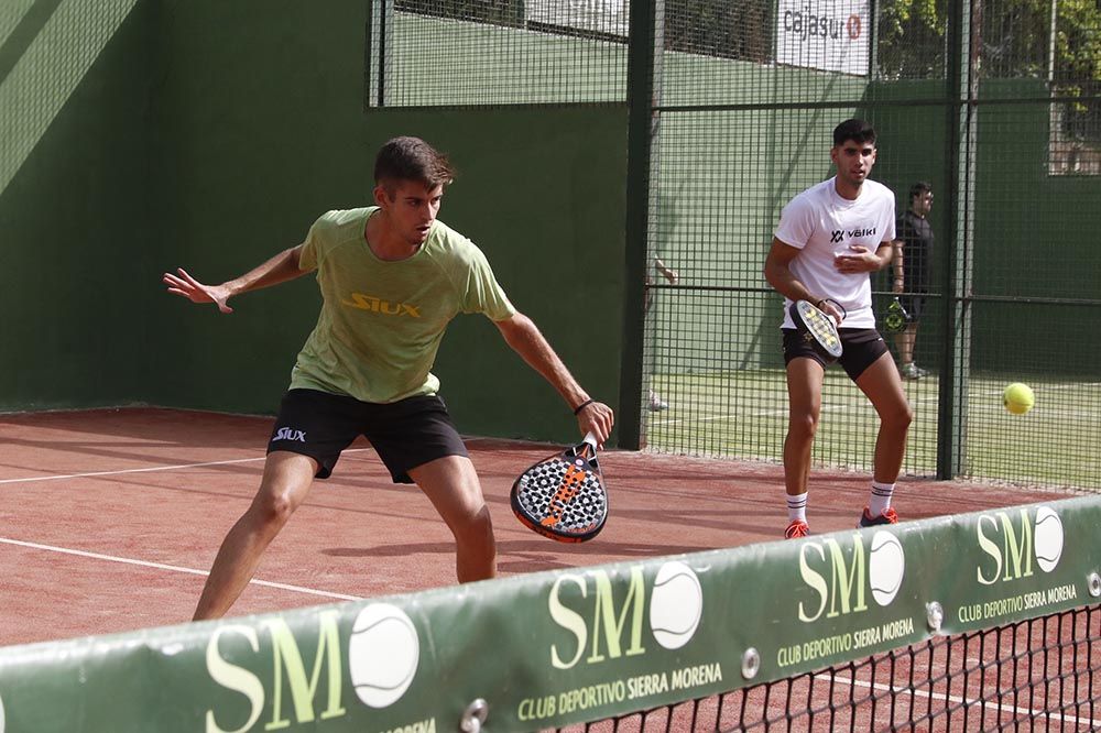 Primera jornada de los internacionales de pádel de Córdoba