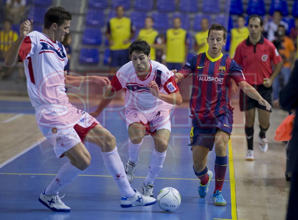Barça,2 - Santiago Futsal,2