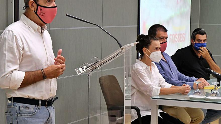 El vicepresidente Yllanes durante la presentación del plan. | CAIB