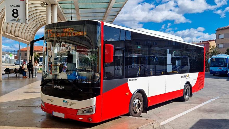 El bus de Sant Salvador de Guardiola a Manresa fa rècord de passatgers