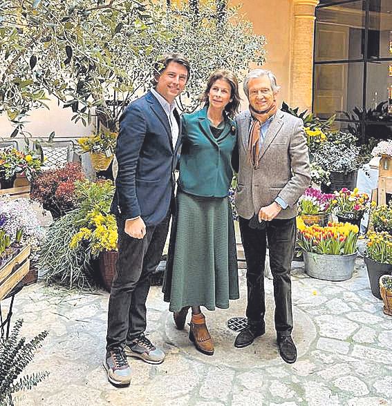 Andrés Soldevila Ferrer, Nuria Ferrer Klein y Andrés Soldevila Casals.