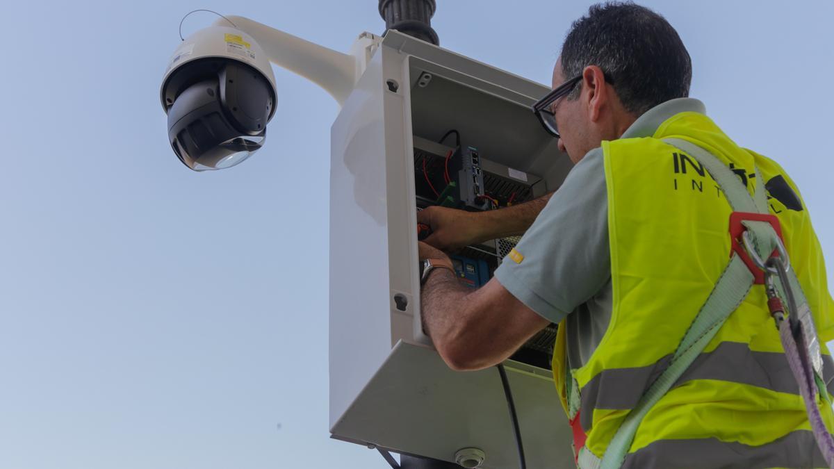 Instalación de cámaras de videovigilancia en Mérida