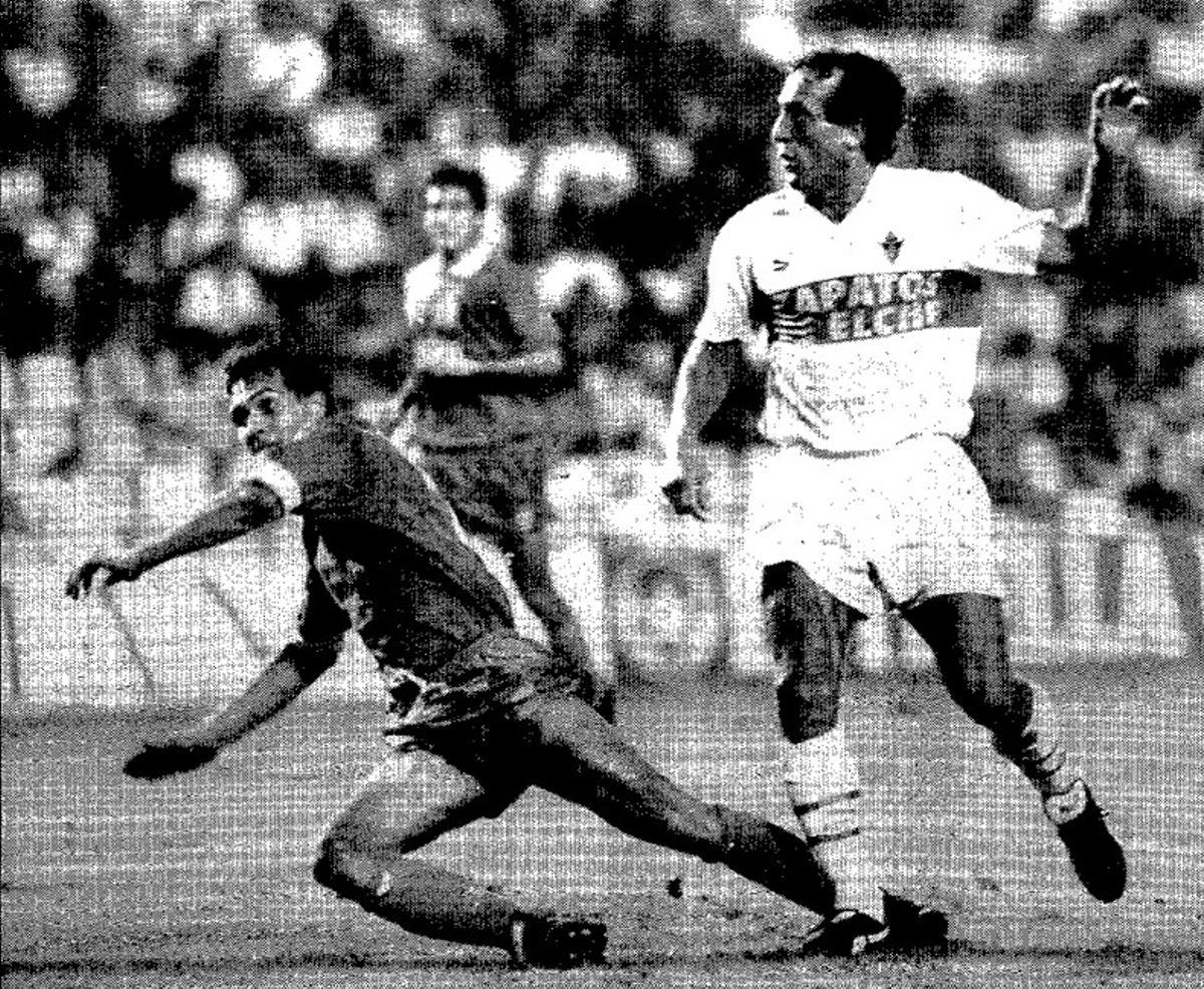 Imagen de un partido del Elche en la 1991-1992