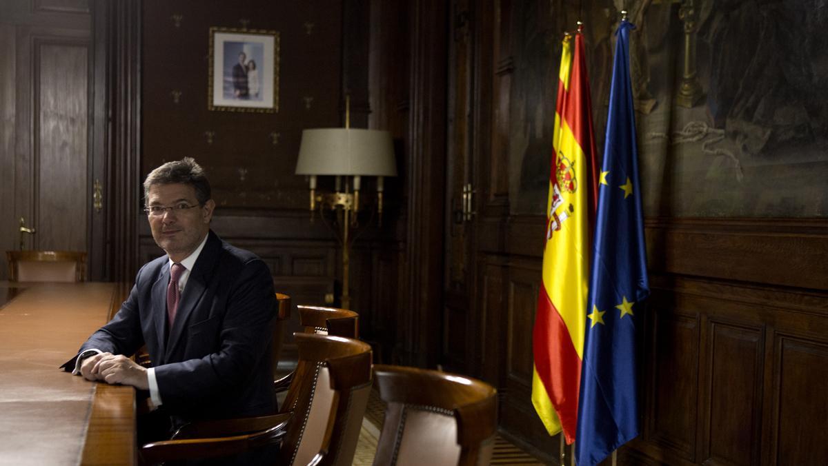 Entrevista al ministre de Justícia, Rafael Catalá
