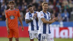 CD Leganés - Celta de Vigo: El gol de Darko Brasanac