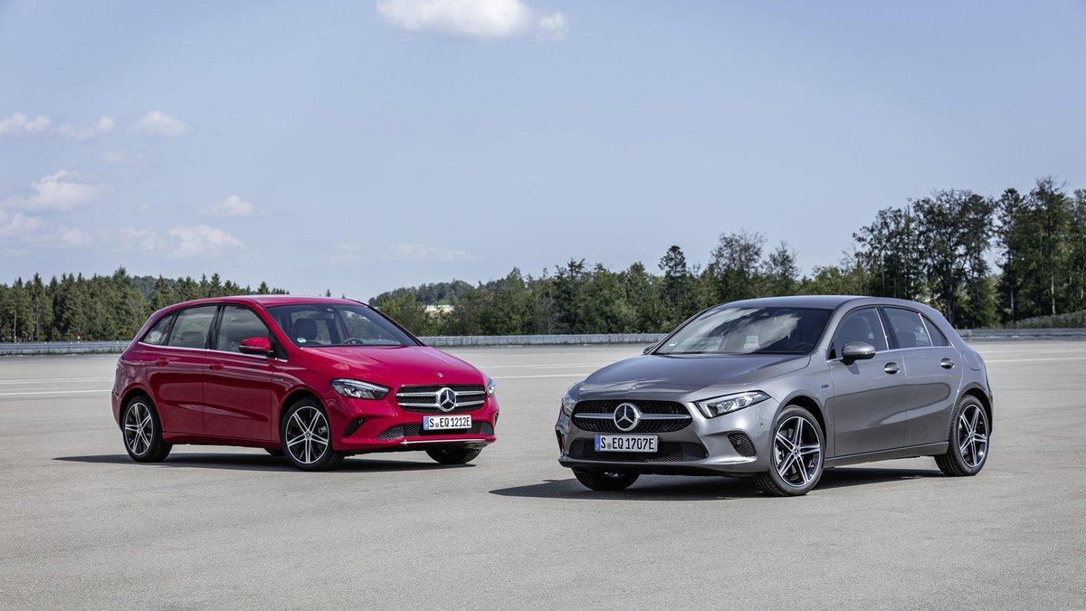 Los pequeños de Mercedes-Benz reciben versiones híbridas enchufables.