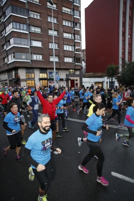 Así fue la San Silvestre de  Avilés