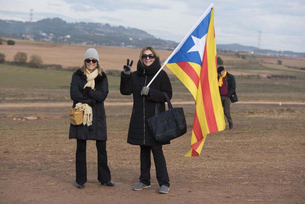 Acte a l'esplanada de Lledoners convocat per Assem