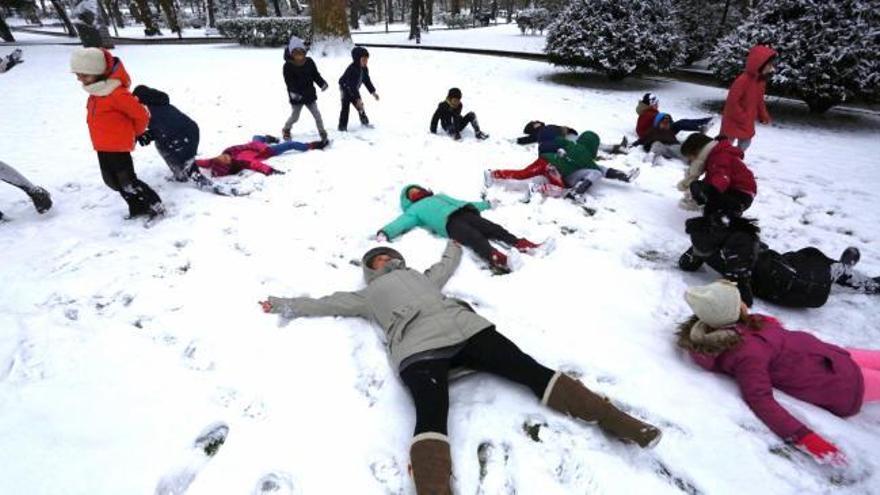 Nevada en Oviedo el 28 de febrero de 2018