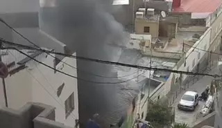 Incendio en Las Palmas de Gran Canaria (14/07/25)