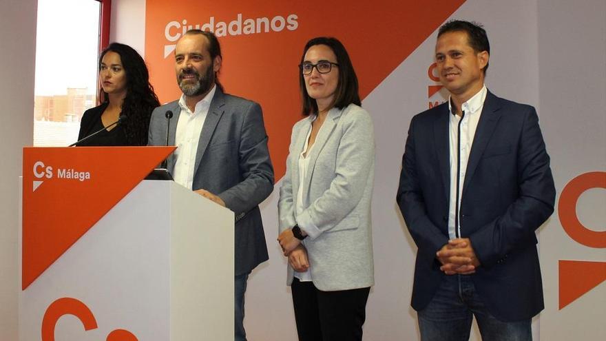 Presentación del programa electoral de Ciudadanos para el Ayuntamiento de Málaga.