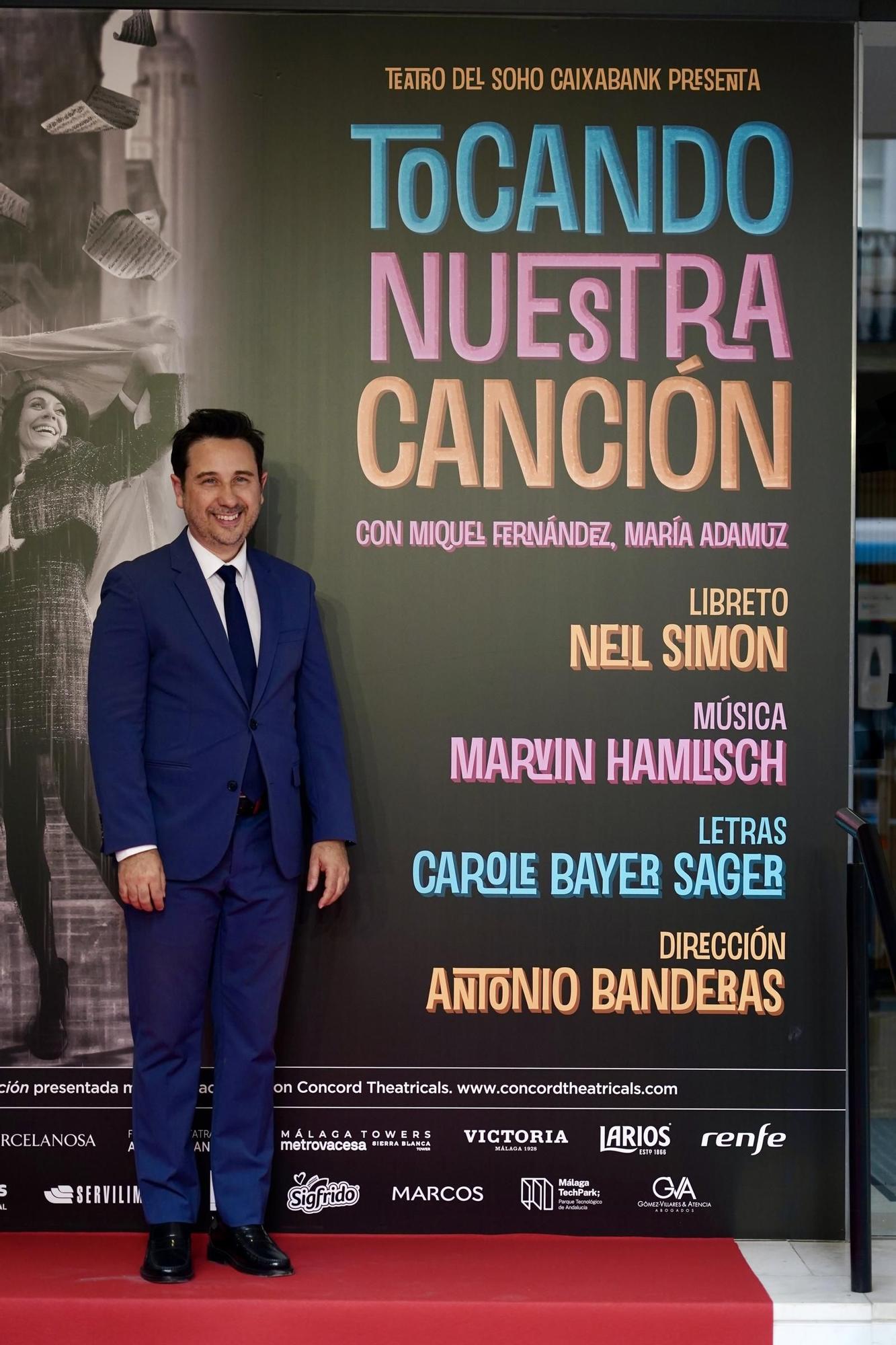 Estreno del musical 'Tocando nuestra canción' de Antonio Banderas
