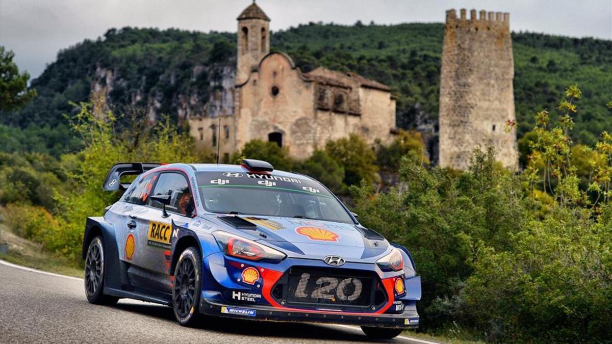 Dani Sordo, en la última edición del RallyRACC Catalunya