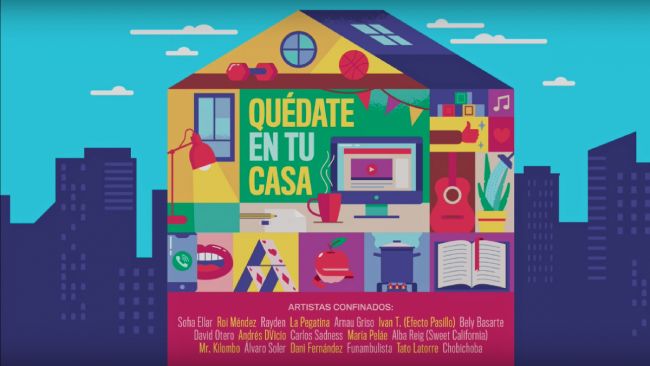 'Quédate en tu casa', la canción de Adrià Salas con la que 16 artistas confinados animan la cuarentena