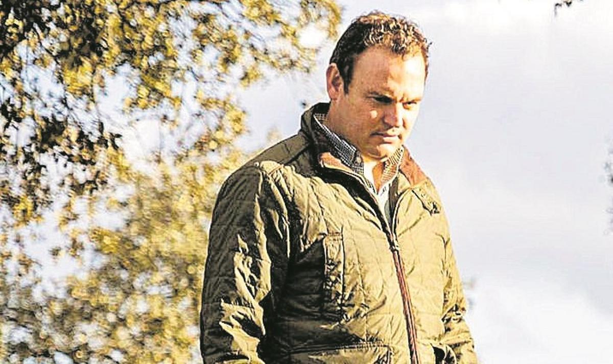 Rafael Muñoz, criador de cerdo ibérico.