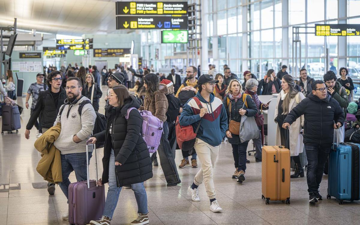 El Prat va batre rècord amb 57,5 milions de passatgers el 2025