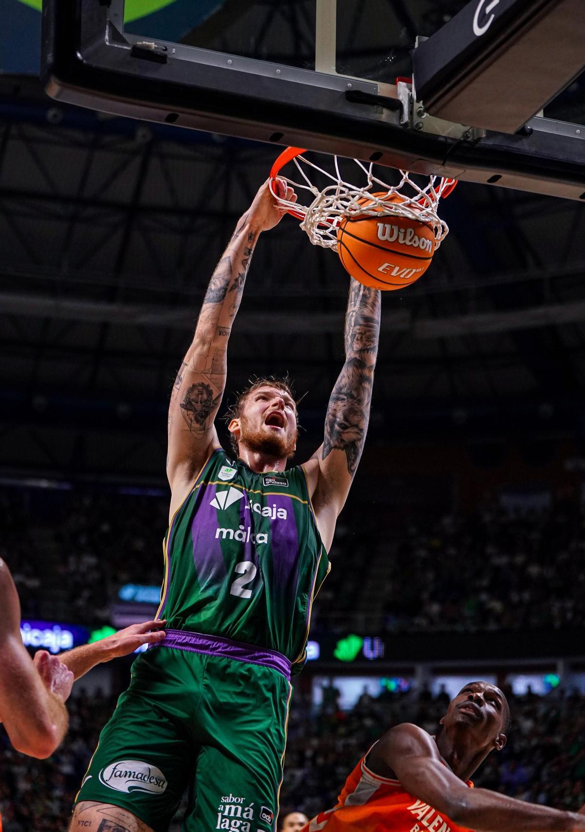 El Unicaja-Valencia de Liga Endesa, en imágenes El Unicaja-Valencia de Liga Endesa, en imágenes