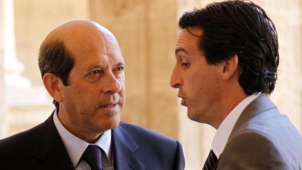 Manuel Llorente y Unay Emery