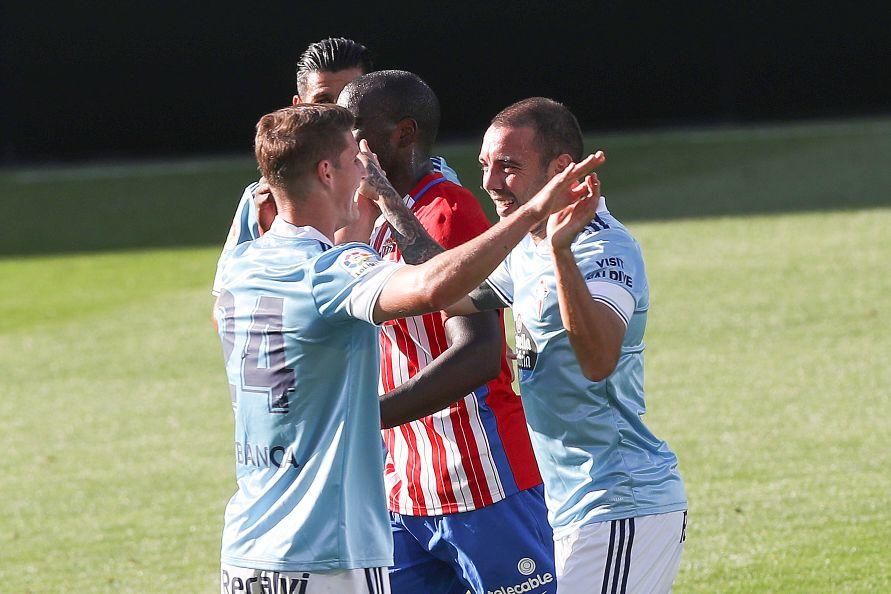 El Celta empata en el último test antes de LaLiga. // Ricardo Grobas