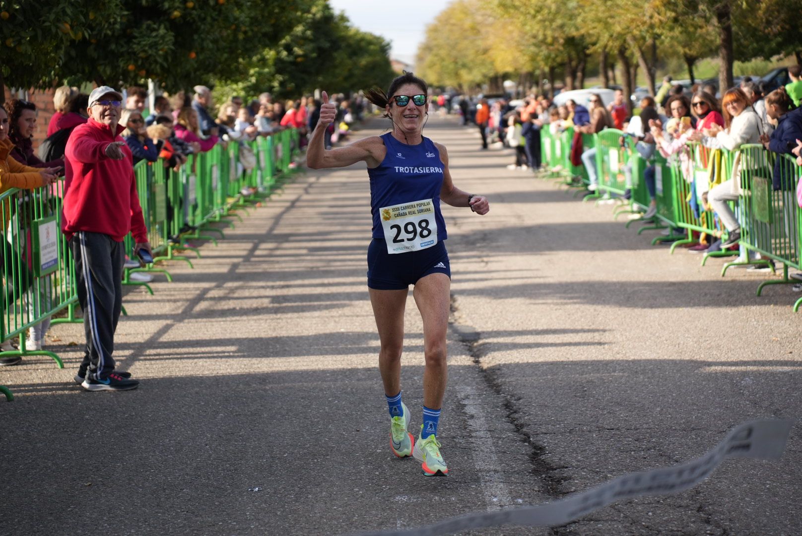 La carrera popular de la Cañada Real Soriana en imágenes